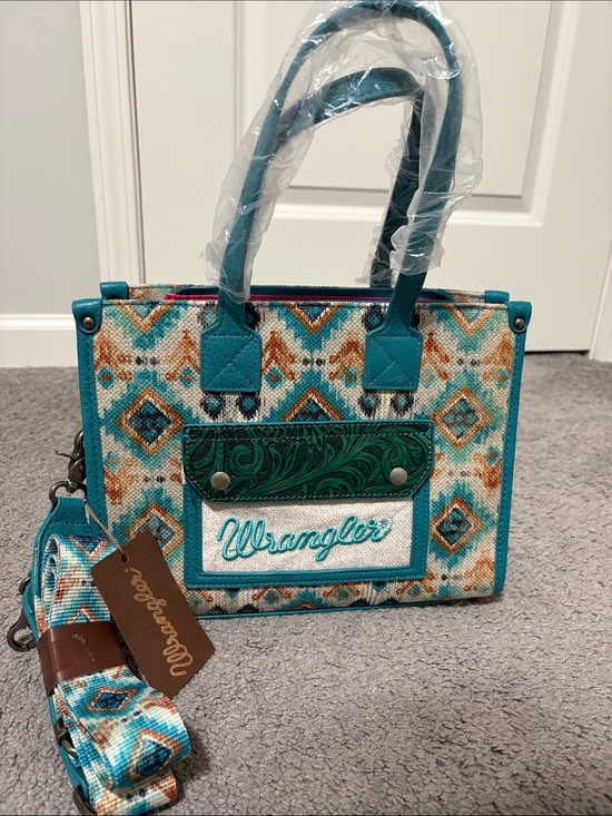 Wrangler Handbags - Montana West Wrangler Aztec Tote Bag